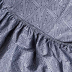 Σετ Σεντόνια με Λάστιχο Cannon Cotton Fresh Printed 160x200+33 / India ink